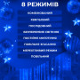 Изображение Гирлянда светодиодная GarlandoPro 270 LED Водопад 3х3 м 10 линий 8 режимов Синий 1733050BL ИМ Light-Deco 6 