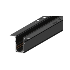 Шинопровід вбудований для низьковольтних трекових світильників Ardero CABM1002 чорний 3м Шинопровід вбудований для низьковольтних трекових світильників Ardero CABM1002 чорний 3м