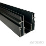 Зображення Шинопровод Ardero CABM1004 для натяжных потолков встроенный 3м черный ИМ Light-Deco 