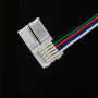 Изображение Конектор для світлодіодних стрічок OEM SC-21-SW-12-5 10mm RGBW joint wire (дріт-затискач) ИМ Light-Deco 4 