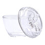 Изображение Конфетница с крышкой Ø 9.5 см ваза конфетница круглая стеклянная в форме яблока HP-4-101 ИМ Light-Deco 2 