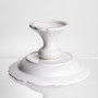 Изображение Фруктовница на ножке White Square 21.5 см, фарфоровая круглая Yiwu 120-YH-HG056 ИМ Light-Deco 4 