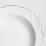 Изображение Фруктовница на ножке White Square 21.5 см, фарфоровая круглая Yiwu 120-YH-HG056 ИМ Light-Deco 5 