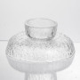 Изображение Фруктовница на ножке Ice Textured 15 см с ледяной текстурой стекла Yiwu HP-34-88 ИМ Light-Deco 4 