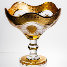 Ваза для фруктов стеклянная Bogema 27 см Yiwu HP-34-135