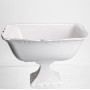 Изображение Ваза для фруктов на ножке фарфоровая Pearl 26,5*26,5 см Yiwu 120-YH-HG052 ИМ Light-Deco 