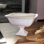 Изображение Ваза для фруктов на ножке фарфоровая Pearl 26,5*26,5 см Yiwu 120-YH-HG052 ИМ Light-Deco 1 