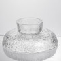 Изображение Фруктовница на ножке Ice Textured 20 см с ледяной текстурой стекла Yiwu HP-34-89 ИМ Light-Deco 3 