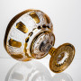 Изображение Ваза для фруктов стеклянная Bohemia Gold 26 см Yiwu HP-34-137 ИМ Light-Deco 3 