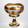 Изображение Ваза для фруктов стеклянная Bohemia Gold 26 см Yiwu HP-34-137 ИМ Light-Deco 6 