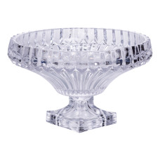 Фруктовница стеклянная на ножке Ø29 (см) Прозрачный HP-19-139RB