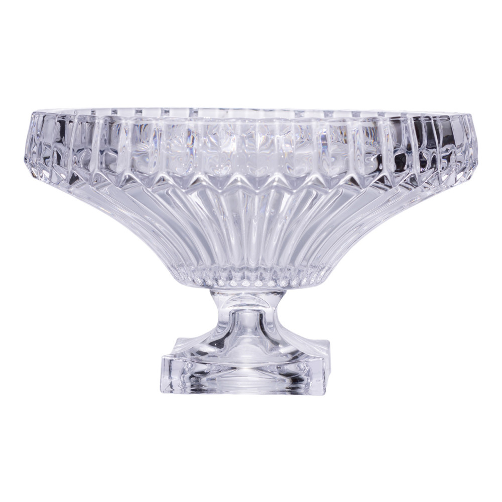 Изображение Фруктовница стеклянная на ножке Ø29 (см) Прозрачный HP-19-139RB ИМ Light-Deco 2 