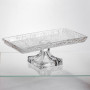 Изображение Фруктовница стекляная на ножке 34*18*12 см прямоугольная Yiwu HP-34-45 ИМ Light-Deco 3 