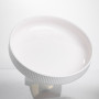 Изображение Фруктовница фарфоровая на золотой ножке 26 см Yiwu LB-1584B ИМ Light-Deco 2 