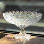 Изображение Фруктовница на ножке стеклянная Queen Lace 32 см под хрусталь Yiwu HP-34-47 ИМ Light-Deco 1 