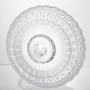 Изображение Фруктовница на ножке стеклянная Queen Lace 32 см под хрусталь Yiwu HP-34-47 ИМ Light-Deco 2 