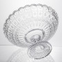 Изображение Фруктовница на ножке стеклянная Queen Lace 32 см под хрусталь Yiwu HP-34-47 ИМ Light-Deco 3 