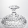 Изображение Фруктовница на ножке стеклянная Queen Lace 32 см под хрусталь Yiwu HP-34-47 ИМ Light-Deco 4 