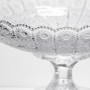 Изображение Фруктовница на ножке стеклянная Queen Lace 32 см под хрусталь Yiwu HP-34-47 ИМ Light-Deco 5 