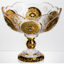 Изображение Ваза для фруктов стеклянная Gold Glass 22 см Yiwu HP-34-140 ИМ Light-Deco 