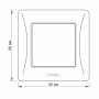 Изображение Выключатель одноклавишный кремовый VIDEX BINERA ИМ Light-Deco 4 