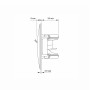 Изображение Розетка CAT6+CAT3 подвійна кремова VIDEX BINERA ИМ Light-Deco 5 