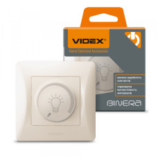 Диммер LED 200Вт кремовый VIDEX BINERA