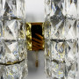 Зображення Золоте кришталеве бра на 3 світлових режими ИМ Light-Deco 3 