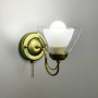 Зображення Бра у золотому корпусі із подвійним плафоном ИМ Light-Deco 3 
