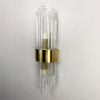 Зображення Бра у латунному каркасі із прозорими трубочками ИМ Light-Deco 6 