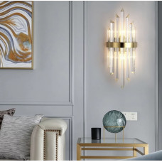 Настінний світильник Бра Light House LNF-17424/2W латунь