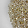 Зображення Бра LED із прозорим кришталем у золотому корпусі LNF-17574 12 Вт (25х18х11 см) ИМ Light-Deco 4 