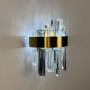Зображення Латунне бра із прозорим та графітовим кришталем ИМ Light-Deco 4 