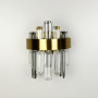 Зображення Латунне бра із прозорим та графітовим кришталем ИМ Light-Deco 1 
