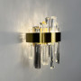 Зображення Латунне бра із прозорим та графітовим кришталем ИМ Light-Deco 2 