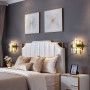 Зображення Латунне бра із прозорим та графітовим кришталем ИМ Light-Deco 5 