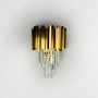 Зображення Кришталевий настінний світильник у золотому каркасі ИМ Light-Deco 1 