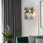 Изображение Унікальне бра з скляними графітовими пластинами ИМ Light-Deco 2 