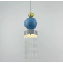Зображення Креативний світильник з блакитною фурнітурою ИМ Light-Deco 1 