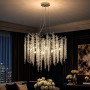 Зображення Люстра підвісна кришталева VALESO 33001/600 хром на 8 ламп E14 ИМ Light-Deco 