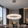 Зображення Люстра світлодіодна кришталева VALESO 33038/800 хром ИМ Light-Deco 
