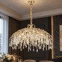 Зображення Люстра підвісна кришталева VALESO 33121/800 золота ИМ Light-Deco 