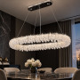 Зображення Люстра світлодіодна кришталева VALESO 33038/800×380 хром ИМ Light-Deco 