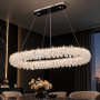 Зображення Люстра світлодіодна кришталева VALESO 33038/800×380 хром ИМ Light-Deco 1 
