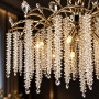 Зображення Люстра стельова кришталева VALESO 1113/800 золота ИМ Light-Deco 1 