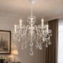 Зображення Люстра підвісна кришталева VALESO NH6811/5 біла ИМ Light-Deco 1 