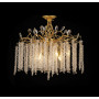 Зображення Люстра підвісна кришталева VALESO 1113/600 золотий на 9 ламп E14 ИМ Light-Deco 3 