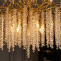 Зображення Люстра підвісна кришталева VALESO 1113/600 золотий на 9 ламп E14 ИМ Light-Deco 1 