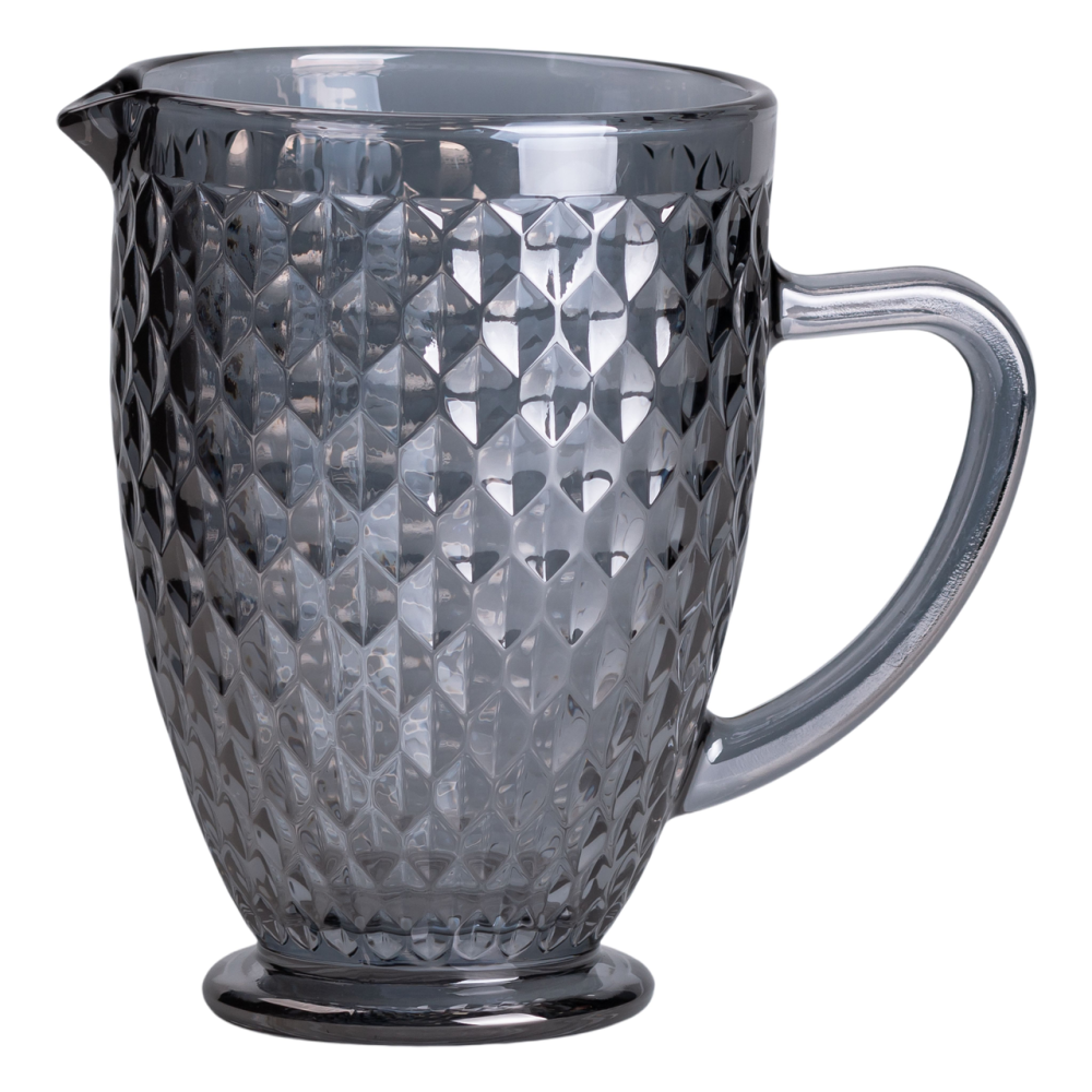 Изображение Кувшин для напитков 1 литр с ручкой Серый HP-19-114 ИМ Light-Deco 