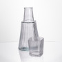 Изображение Кувшин 1 литр со стаканом 1 шт по 200 мл Прозрачный HP-19-PYF-1 ИМ Light-Deco 1 